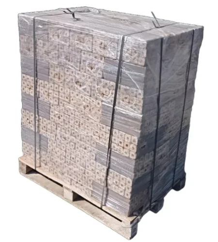Holzbriketts RUF auf Palette